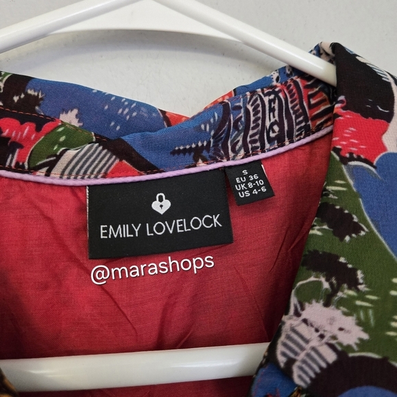 Emily Lovelock Tibetian Mountain Landscape Dress - Picture 8 of 10